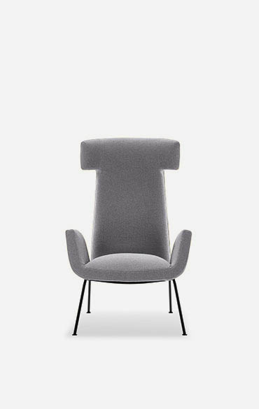 dora amrchair designed by metrica studio per pianca