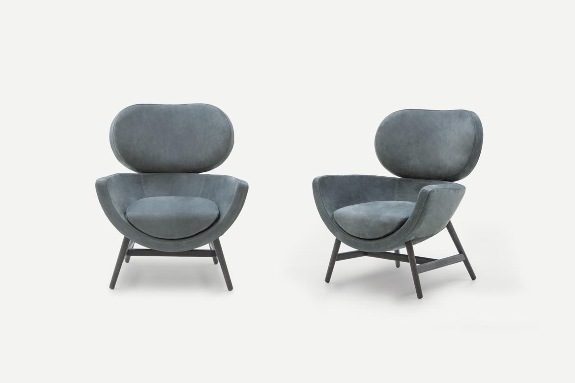 laurie armchair design by calvi brambilla per piacna