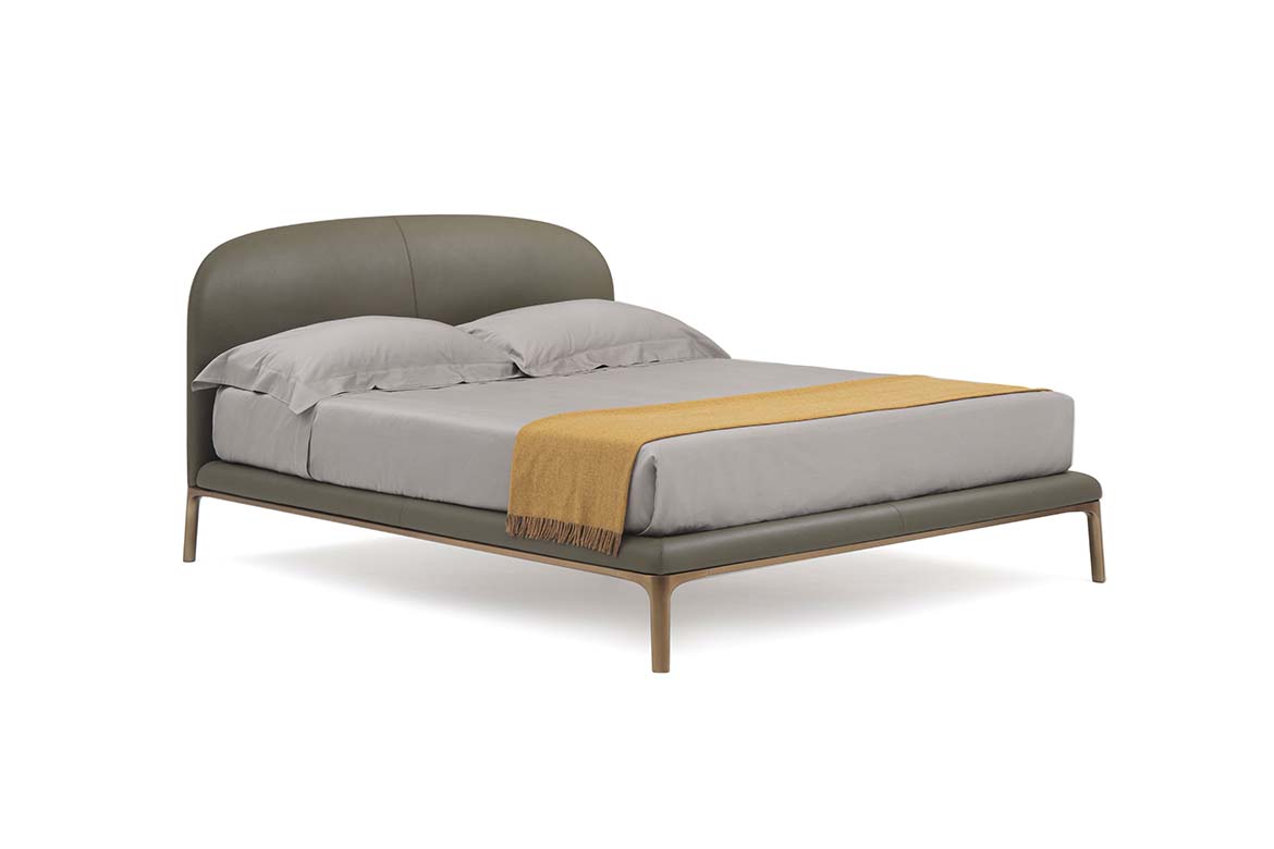 letto imbottito rada design philippe tabet, nuovo prodotto presentato in anteprima presso il negozio di piancaandpartners