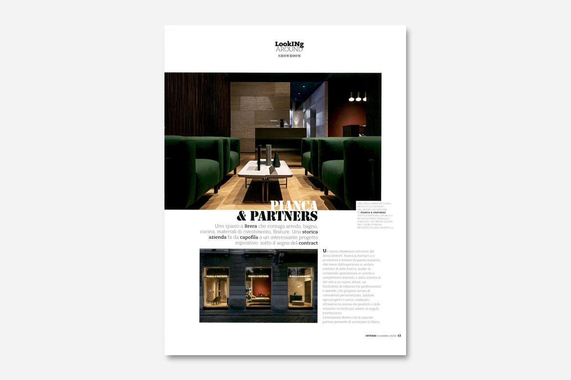 Pianca and Partners contract hub Milano
