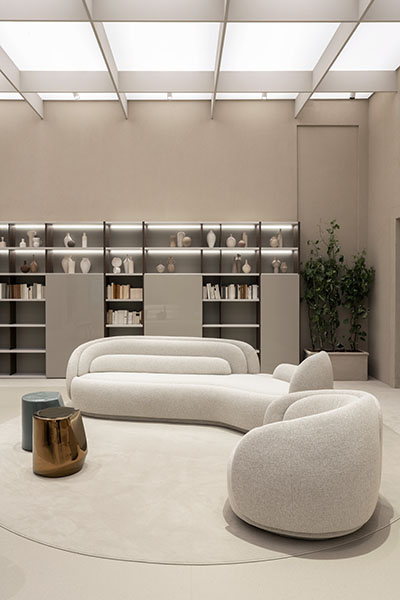 divano Peonia design Cristina Celestino Pianca