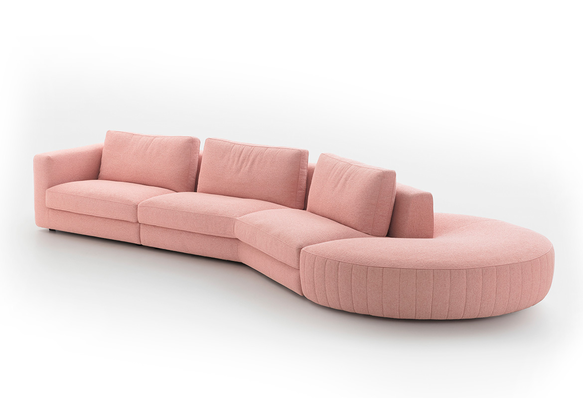 Divano-rosa-nice-Pianca
