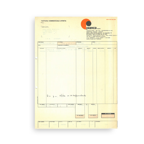 1970 logo Pianca