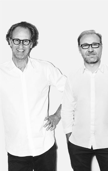 Photo of designers Matteo Thun and Antonio Rodriguez