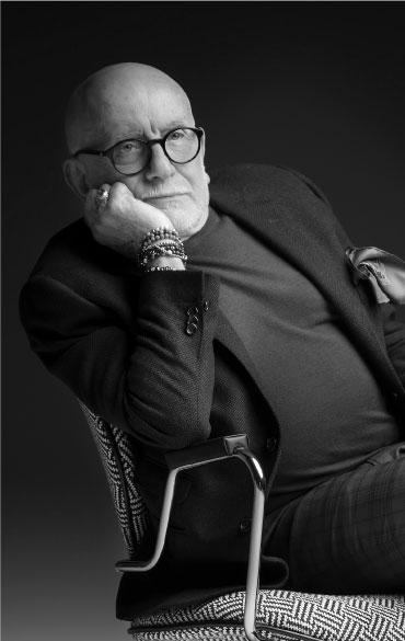 Portrait of designer Pier Luigi Frighetto