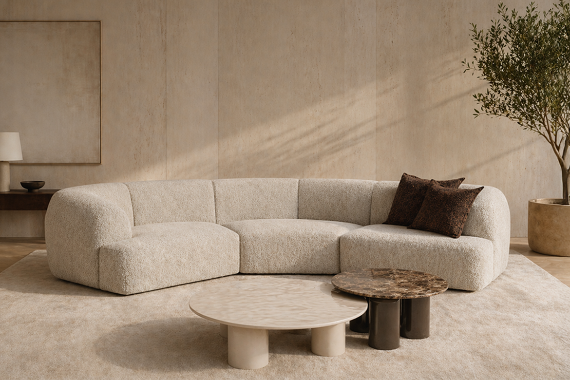 Doro, divano modulare, design Pier Luigi Frighetto