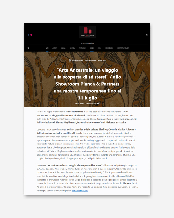 Milano Arte Magazine